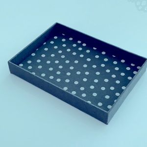 NWT gray fabric jewelry storage tray. 11 inches x 8 in x 1.5 inches